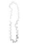 Collana lunga in legno Kiana - metallizzata